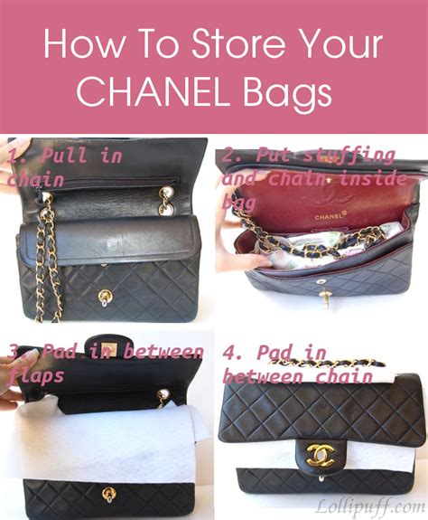 best way to store chanel bag|chanel leather bag care.